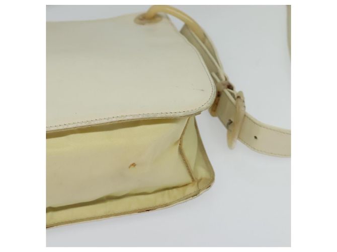 Borsa a Spalla PRADA in Pelle Beige Auth bs23766 - vista 9