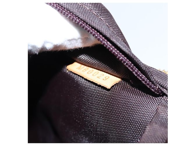 LOUIS VUITTON Valigia Pegas 45 Monogram Vernis Amarante M91277 LV Auth MY187 Bordò - vista 12