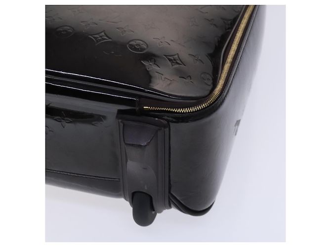 LOUIS VUITTON Valigia Pegas 45 Monogram Vernis Amarante M91277 LV Auth MY187 Bordò - vista 16