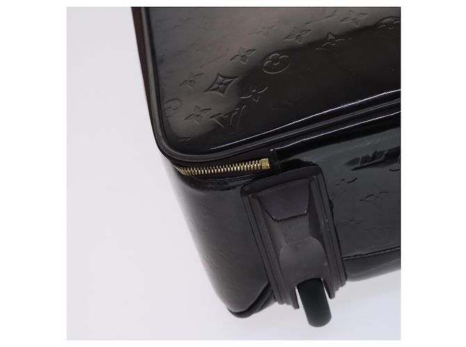 LOUIS VUITTON Valigia Pegas 45 Monogram Vernis Amarante M91277 LV Auth MY187 Bordò - vista 17