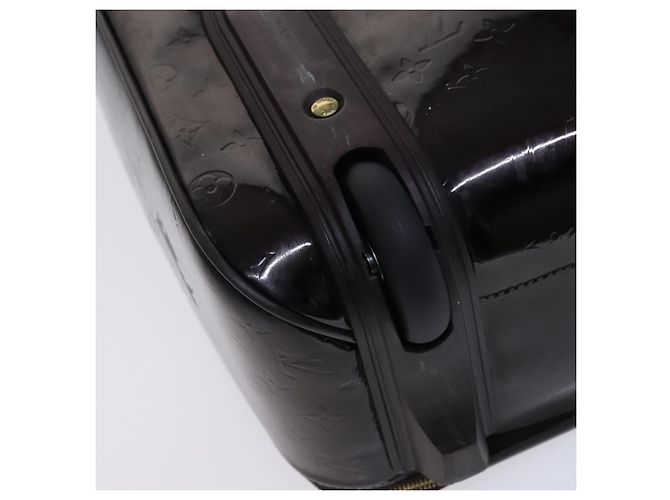 LOUIS VUITTON Valigia Pegas 45 Monogram Vernis Amarante M91277 LV Auth MY187 Bordò - vista 19