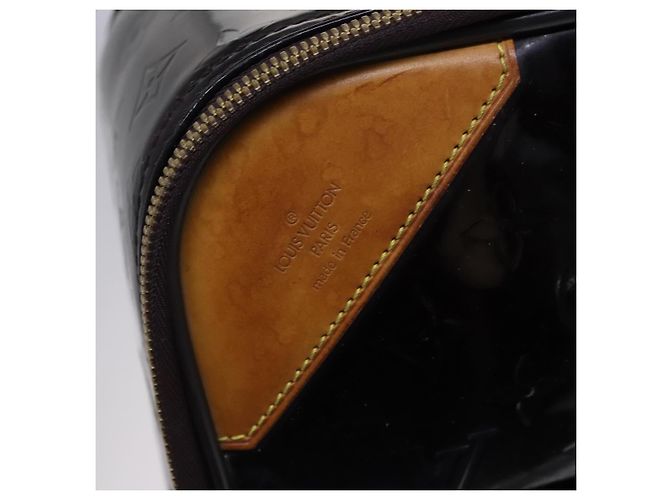 LOUIS VUITTON Valigia Pegas 45 Monogram Vernis Amarante M91277 LV Auth MY187 Bordò - vista 21