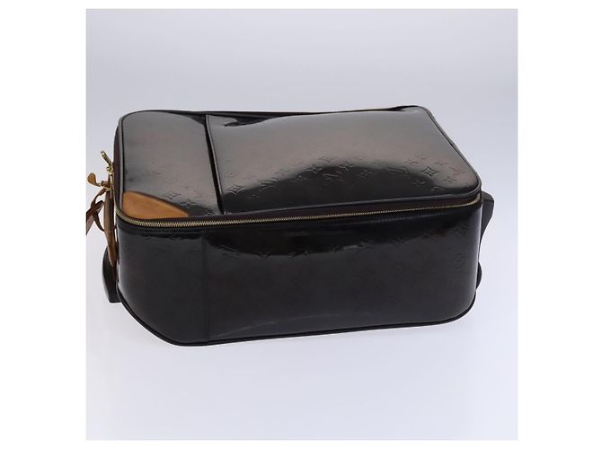 LOUIS VUITTON Valigia Pegas 45 Monogram Vernis Amarante M91277 LV Auth MY187 Bordò - vista 3