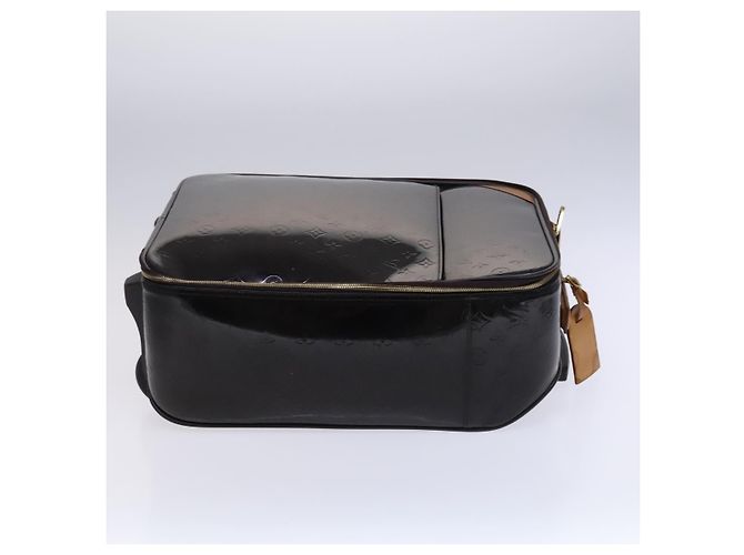 LOUIS VUITTON Valigia Pegas 45 Monogram Vernis Amarante M91277 LV Auth MY187 Bordò - vista 4