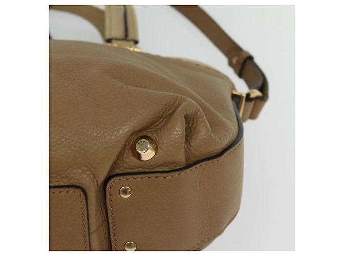 Chloé Borsa a mano in pelle Chloe Angie 2 vie marrone Auth sw210 - vista 18