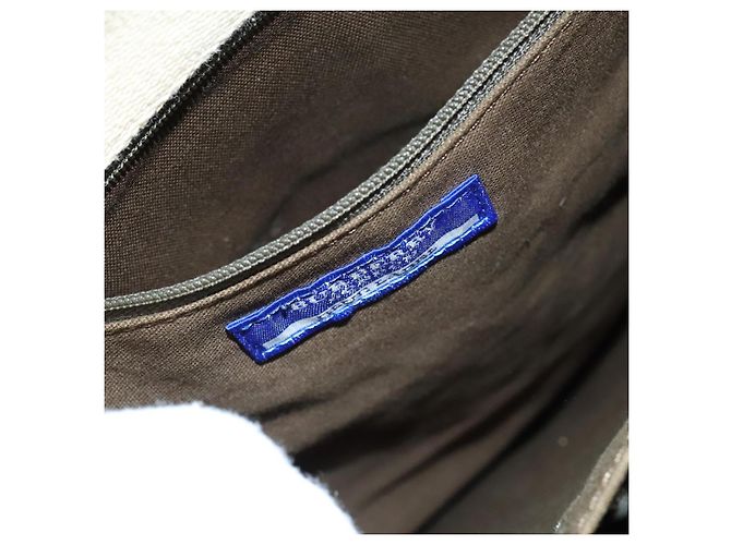 Beige Burberry Blue Label Tote Bag aus Canvas Auth ti2949 - Ansicht 11