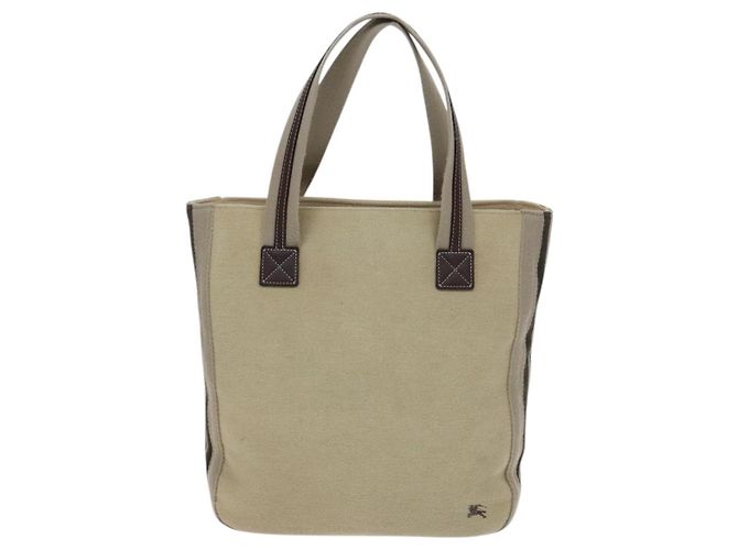 Beige Burberry Blue Label Tote Bag aus Canvas Auth ti2949 - Ansicht 13