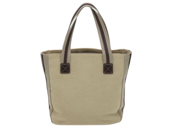 Beige Burberry Blue Label Tote Bag aus Canvas Auth ti2949 - Ansicht 2