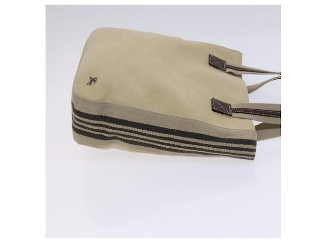 Beige Burberry Blue Label Tote Bag aus Canvas Auth ti2949 - Ansicht 3