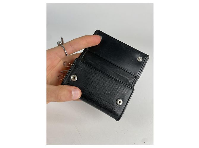 Borsa in pelle nera Dior Dior Caro Nero - vista 3