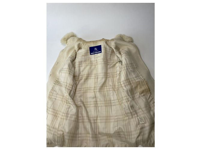 Abrigo de lana beige Chelsea de Burberry - vista 4