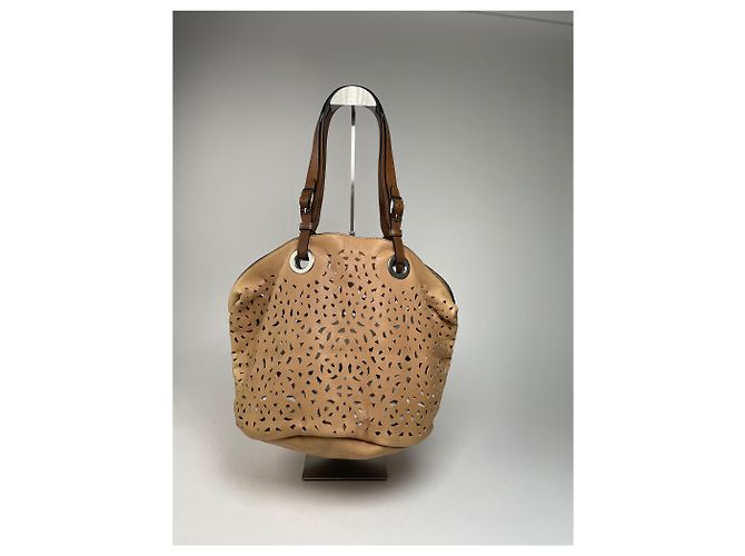 Sac à main en cuir vintage Marni marron - Ansicht 15