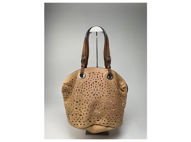 Sac à main en cuir vintage Marni marron - Ansicht 2