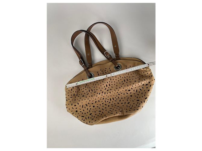 Sac à main en cuir vintage Marni marron - Ansicht 5