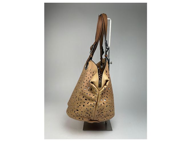 Sac à main en cuir vintage Marni marron - Ansicht 6