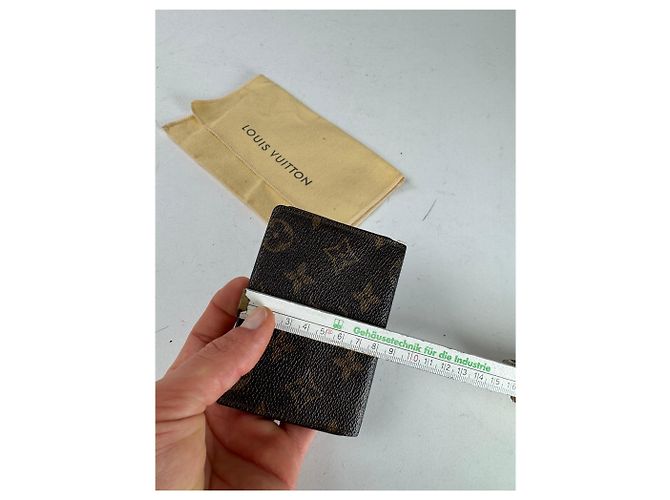 Vintage Louis Vuitton Monogram Card Holder Brown - view 3