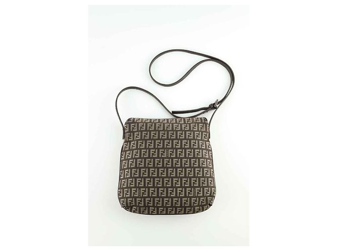 Fendi Bolso bandolera marrón Castaño - vista 4