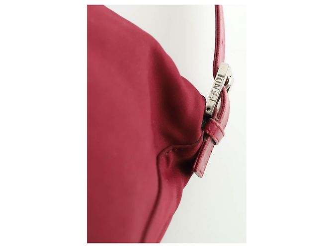 Fendi Borsa a spalla Mamma Baguette bordeaux Bordò - vista 6