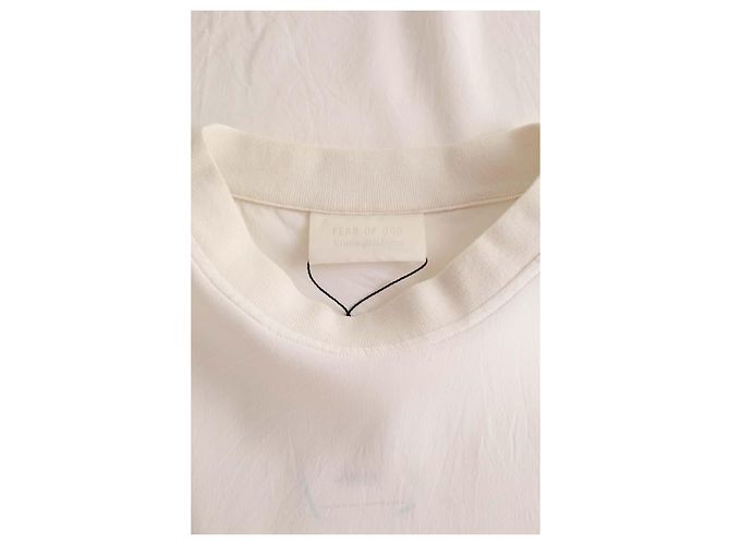 Ermenegildo Zegna T-shirt Camicia shirt blanc Blanco - vista 5