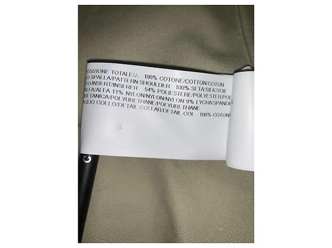Vestido Rick Owens de algodão com bainha assimétrica cáqui Caqui - vista 5