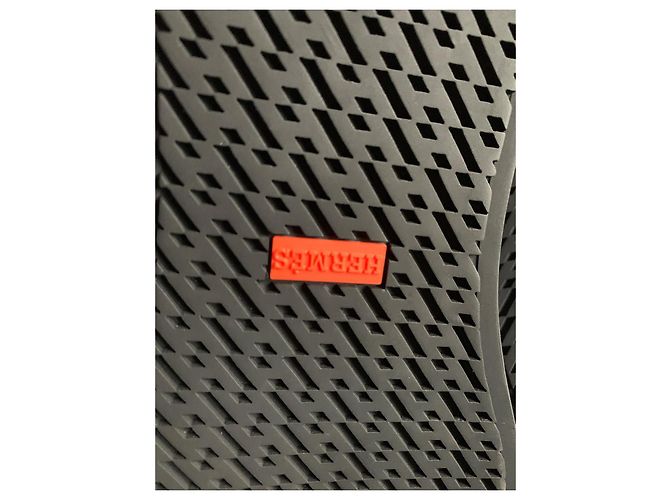 Sneakers Hermès in pelle nera Nero - vista 7
