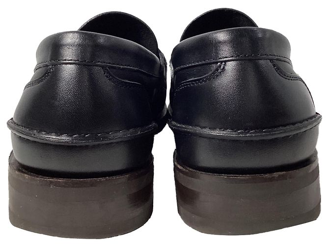 Church's Mocassins Penny de Church en cuir de veau noir - vue 3