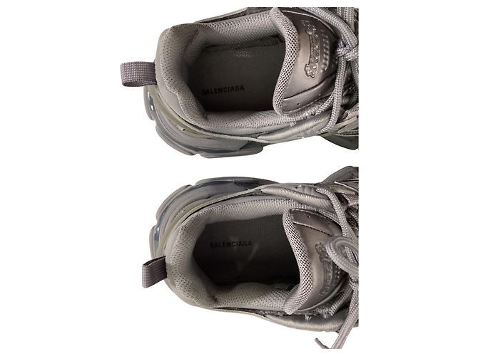Day Balenciaga Track.2 Sneakers in Dark Grey Polyurethane - view 6
