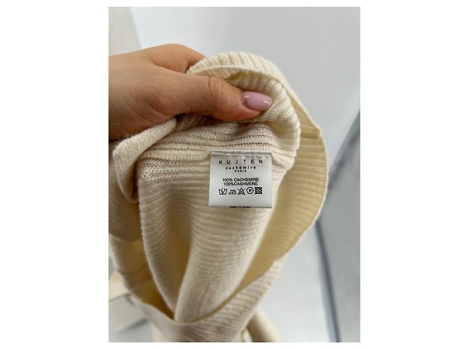 Autre Marque KUJTEN Strickwaren T.0-5 1 Kaschmir Roh - Ansicht 8