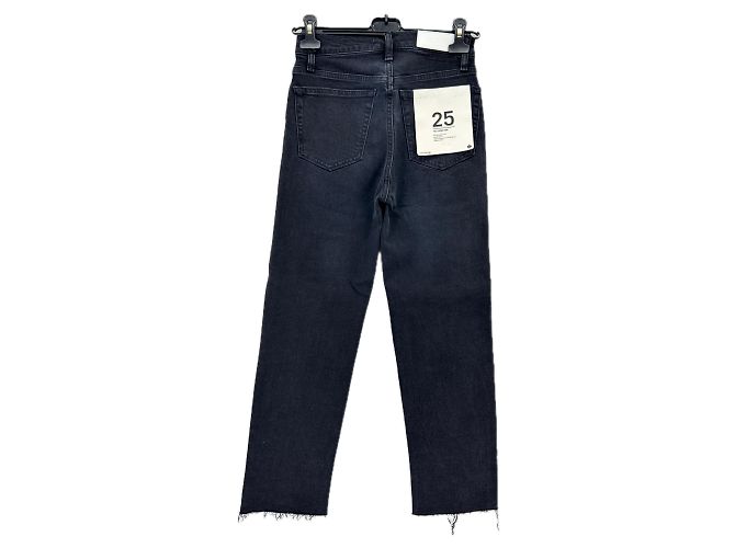 RE/DONE Jeans T.US 25 Cotone Nero - vista 2