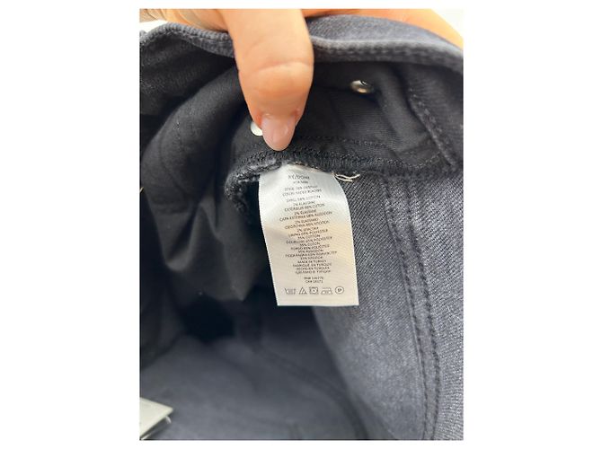 RE/DONE Jeans T.US 25 Cotone Nero - vista 5