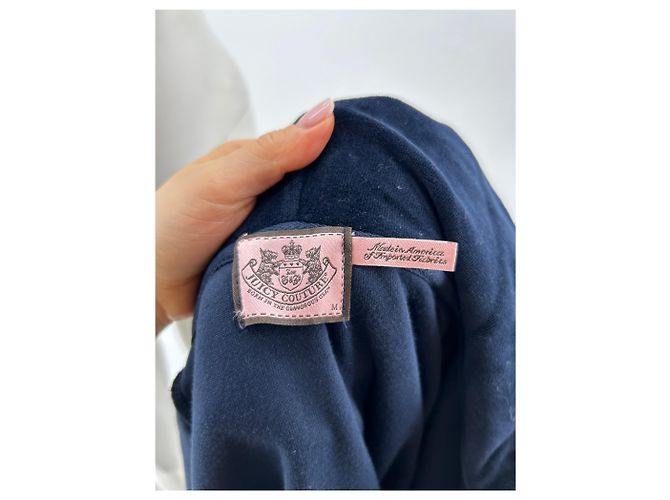 JUICY COUTURE Strickwaren T.International M Baumwolle Marineblau - Ansicht 5