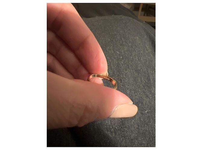 Cartier Love Mini-Diamantring Golden - Ansicht 4