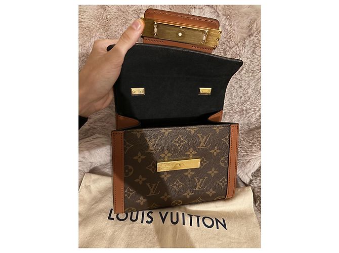 Louis Vuitton Dauphine Capital Marrone - vista 6
