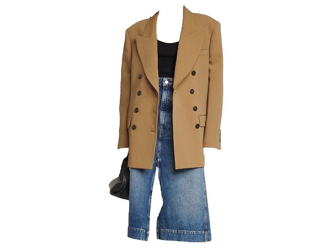Blazer Tanner Khaite de mezcla de lana marrón Castaño - vista 2