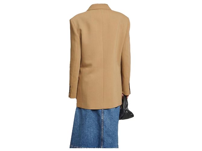 Blazer Tanner Khaite de mezcla de lana marrón Castaño - vista 3