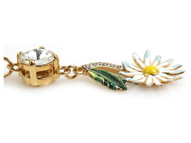 Collana Miu Miu in oro e multicolore - vista 4