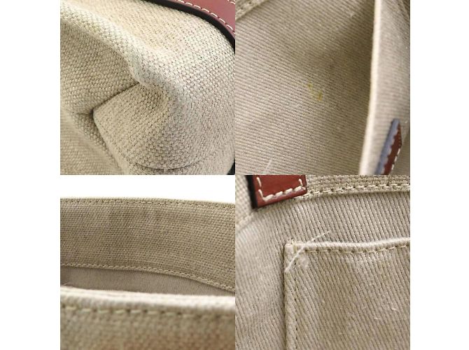 Chloé WOODY Piccola Borsa Marrone Beige - vista 3