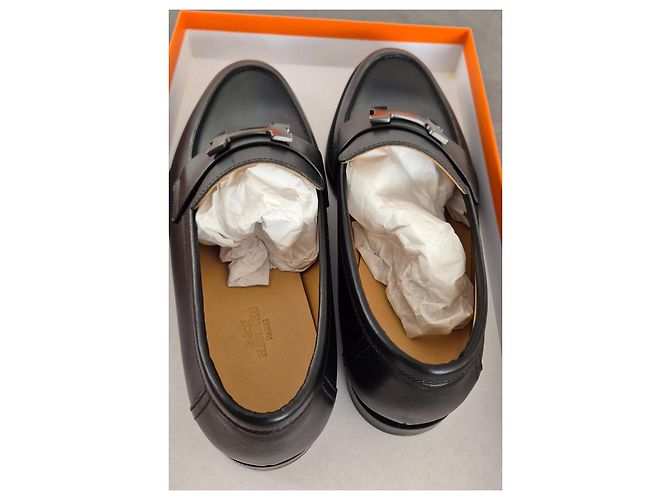 Mocassini Parigi Hermès Nero - vista 2