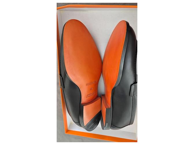 Mocassini Parigi Hermès Nero - vista 5