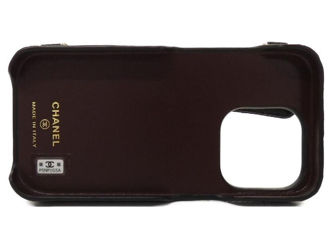 Chanel Timeless Classic iPhone 15 Pro Phone Case Black - view 2