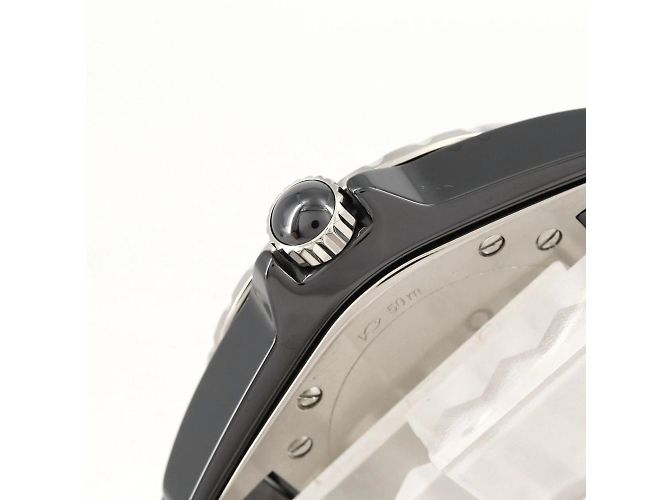 Orologio in ceramica Chanel J12 33mm Nero - vista 4