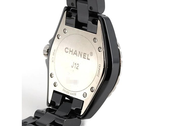 Orologio in ceramica Chanel J12 33mm Nero - vista 6