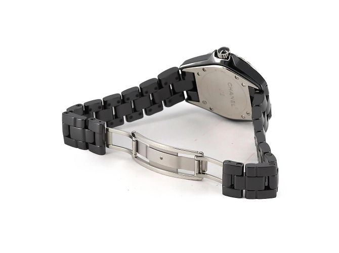 Orologio in ceramica Chanel J12 33mm Nero - vista 7