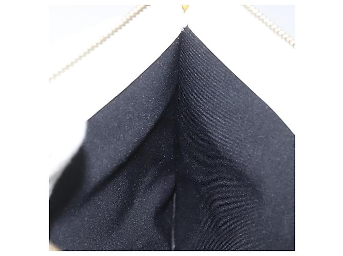 LOUIS VUITTON Epi Stretch Delmonico Pouch Crema M54603 LV Auth EC848 Crudo - vista 19