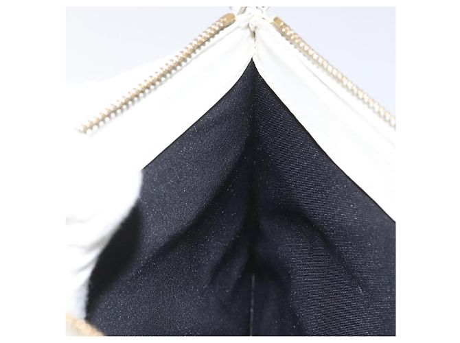LOUIS VUITTON Epi Stretch Delmonico Pouch Crema M54603 LV Auth EC848 Crudo - vista 20
