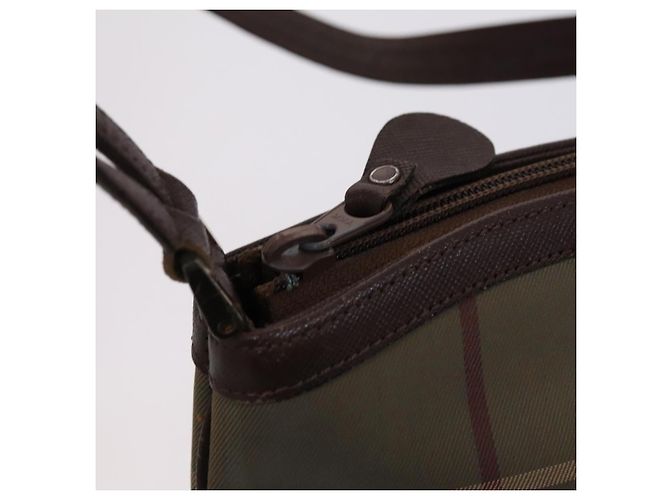 Autre Marque Borsa a Spalla Burberrys Nova Check in Tela Beige Auth bs23892 - vista 10