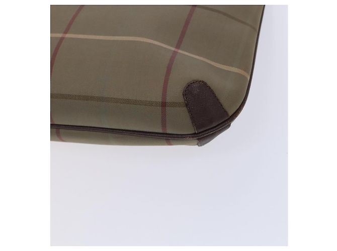 Autre Marque Borsa a Spalla Burberrys Nova Check in Tela Beige Auth bs23892 - vista 15