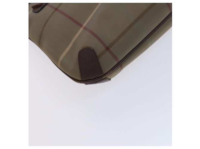 Autre Marque Borsa a Spalla Burberrys Nova Check in Tela Beige Auth bs23892 - vista 16