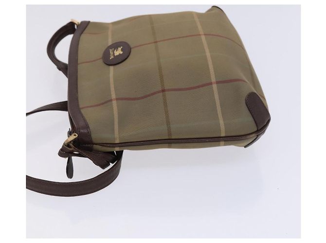 Autre Marque Borsa a Spalla Burberrys Nova Check in Tela Beige Auth bs23892 - vista 4