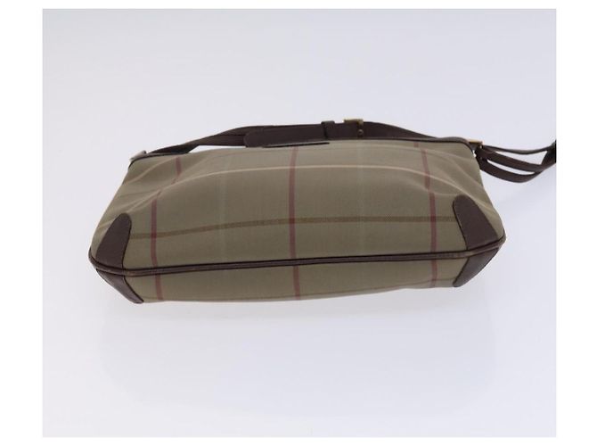Autre Marque Borsa a Spalla Burberrys Nova Check in Tela Beige Auth bs23892 - vista 5